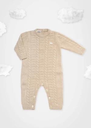 MALO For Babies | Tops & Knitwear<Baby onesie in cashmere Beige