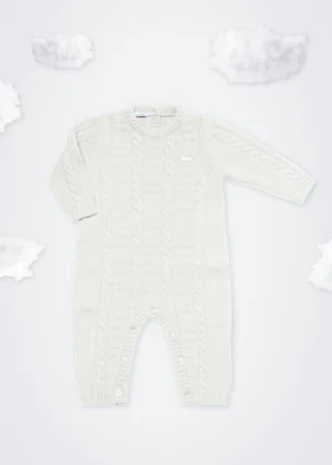 MALO For Babies | Tops & Knitwear<Baby onesie in cashmere White