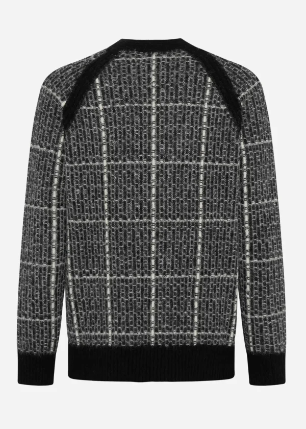 MALO For Him | Tops & Knitwear<Cashmere, alpaca, silk and wool cardigan Black