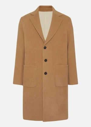 MALO Coats & Jackets<Cashmere and wool coat Multicolor