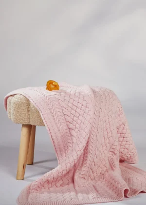 MALO Plaids And Blankets<Cashmere baby blanket, 70x90 cm Pink