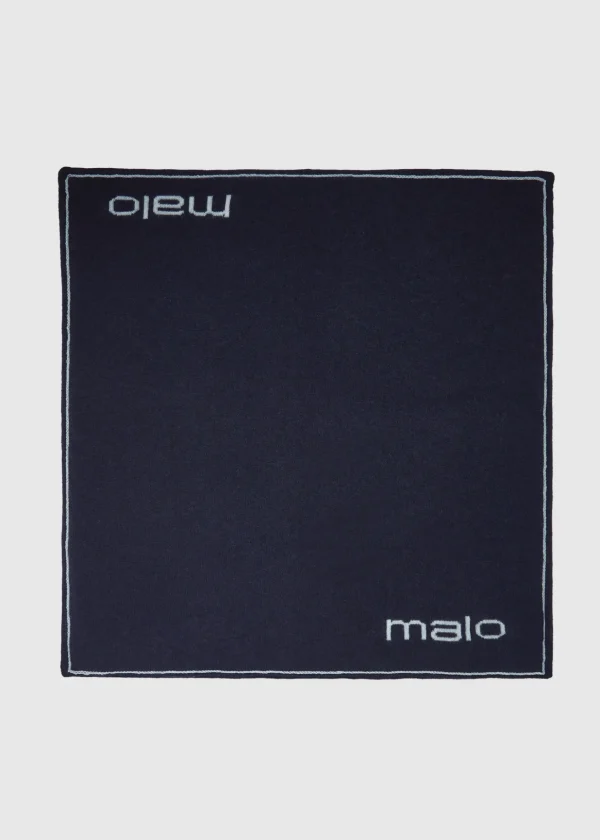 MALO For Pets | Accessories<Cashmere blanket "Cashmere Dream" 60x60 cm, MOG Blue