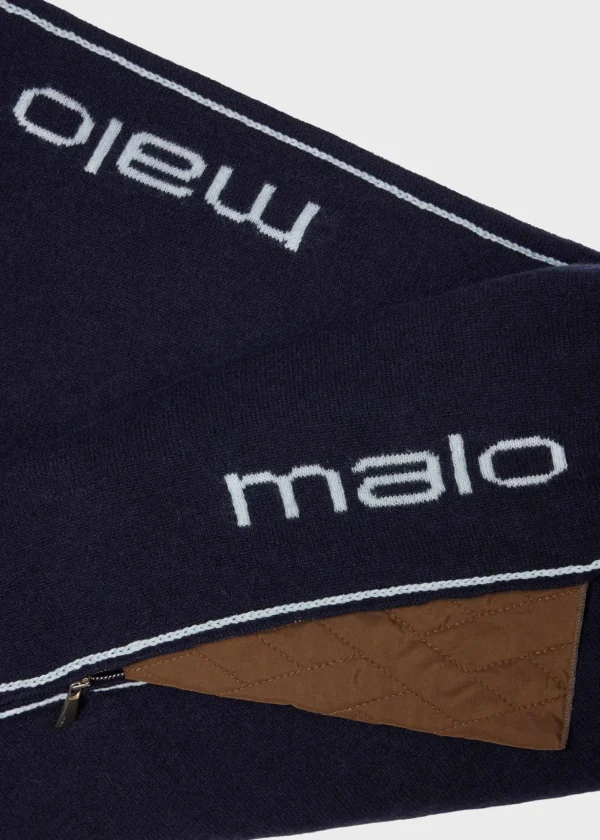 MALO For Pets | Accessories<Cashmere blanket "Cashmere Dream" 60x60 cm, MOG Blue