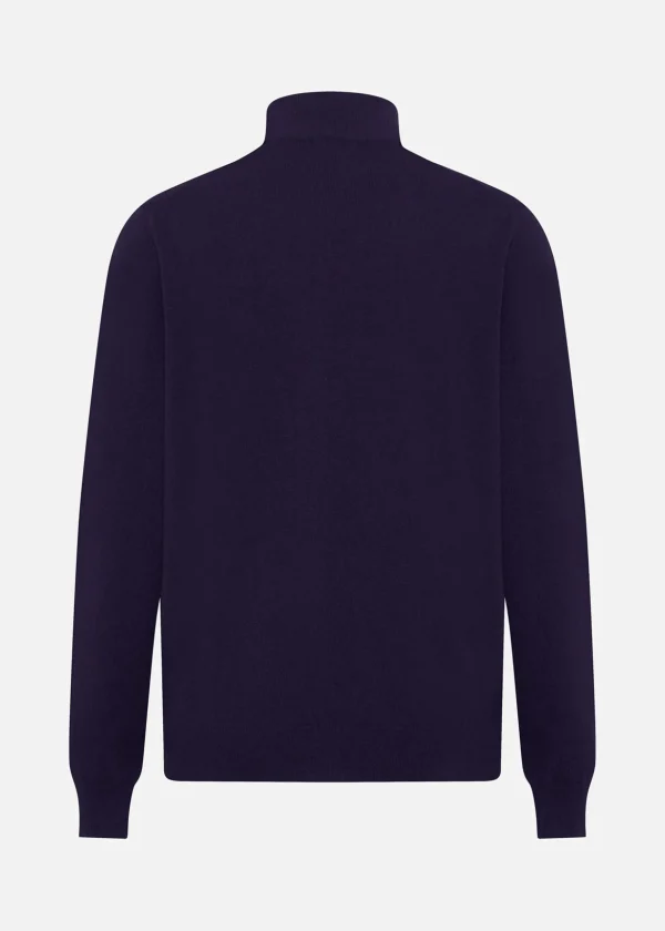 MALO Tops & Knitwear<Cashmere bomber jacket Blue