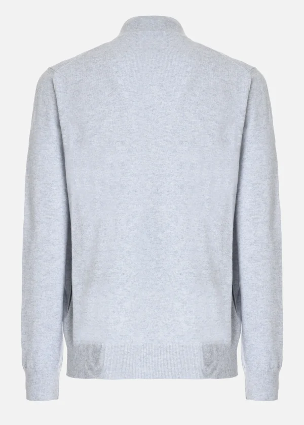 MALO Tops & Knitwear<Cashmere bomber jacket Grey