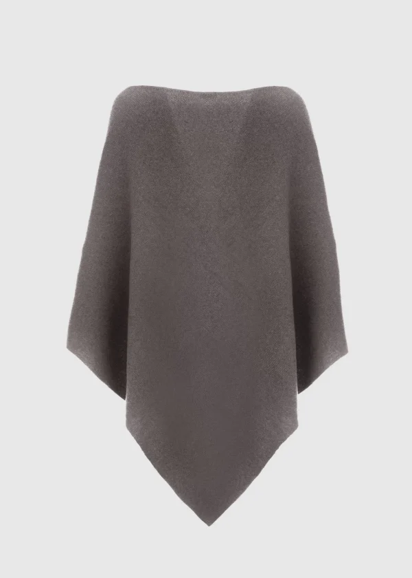 MALO Accessories<Cashmere cape, Re-Cashmere Dark Lavender