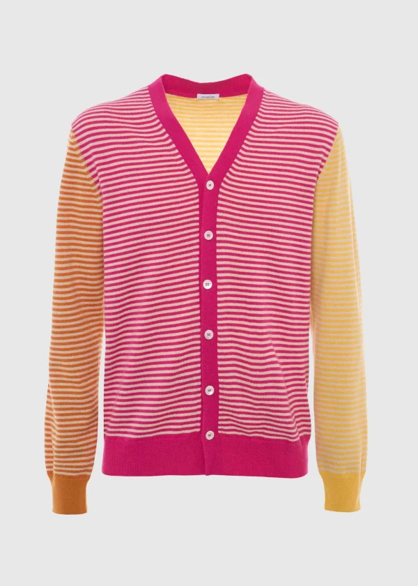 MALO Tops & Knitwear<Cashmere cardigan, Candies Unisex Multicolor