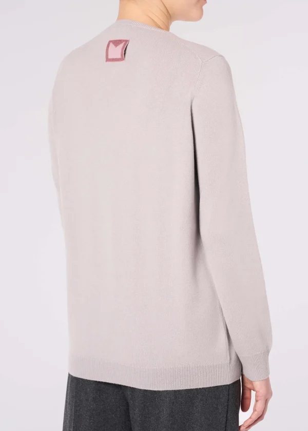 MALO Tops & Knitwear<Cashmere crewneck sweater Lilac