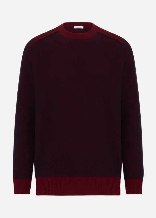 MALO Tops & Knitwear<Cashmere crewneck sweater Red