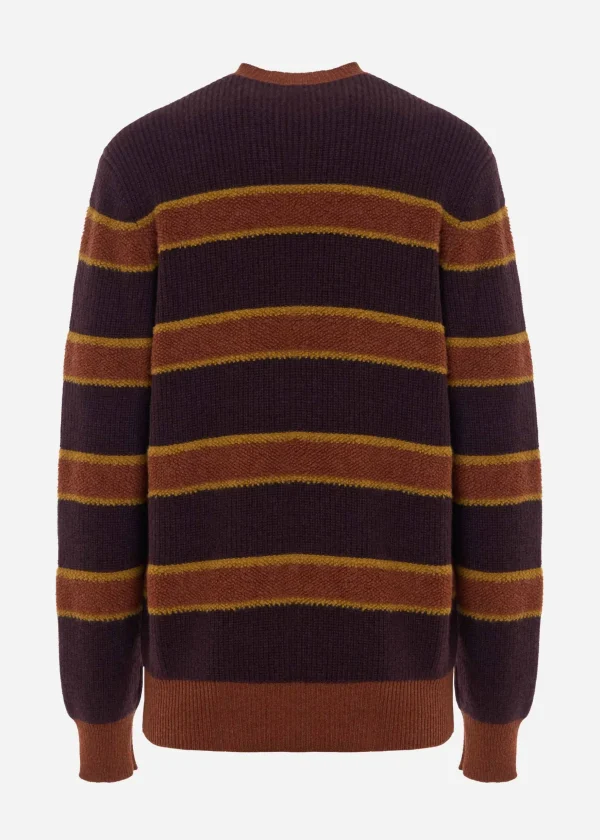 MALO Tops & Knitwear<Cashmere crewneck sweater Multicolor