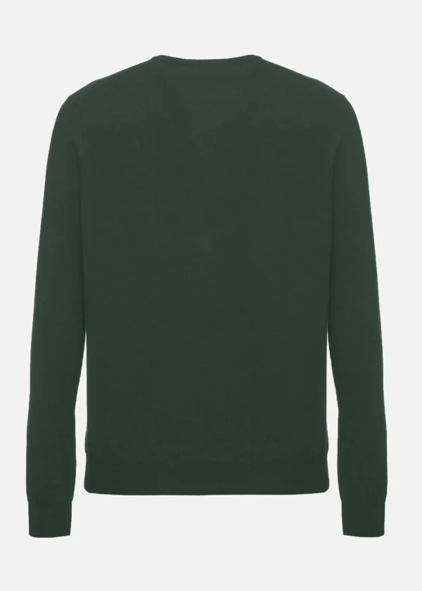 MALO For Him | Tops & Knitwear<Cashmere crewneck sweater Green