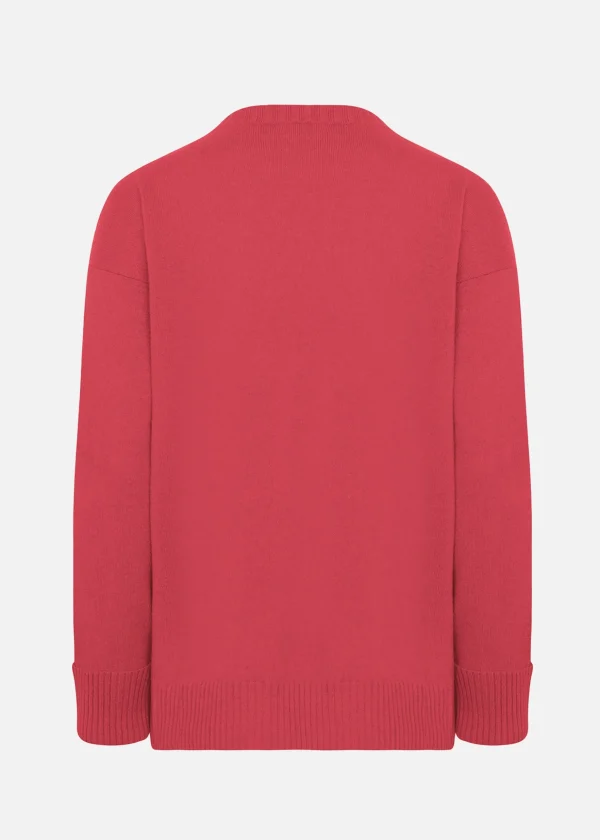 MALO Tops & Knitwear<Cashmere crewneck sweater Pink