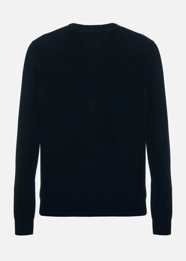 MALO Tops & Knitwear<Cashmere crewneck sweater Blue