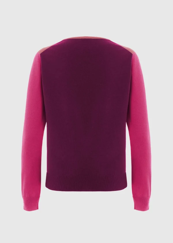 MALO For Her<Cashmere crewneck sweater, Candies Woman