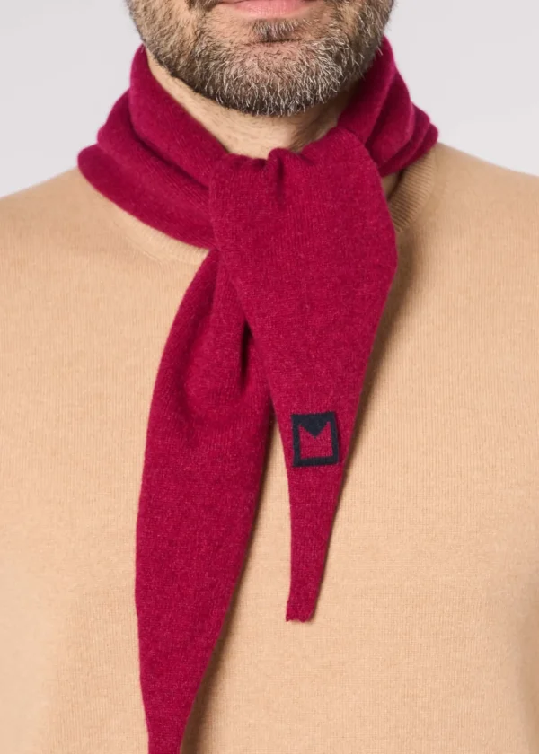 MALO Accessories | Accessories<Cashmere diamond scarf, Rever Purple