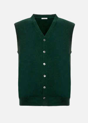 MALO For Him | Tops & Knitwear<Cashmere gilet Green