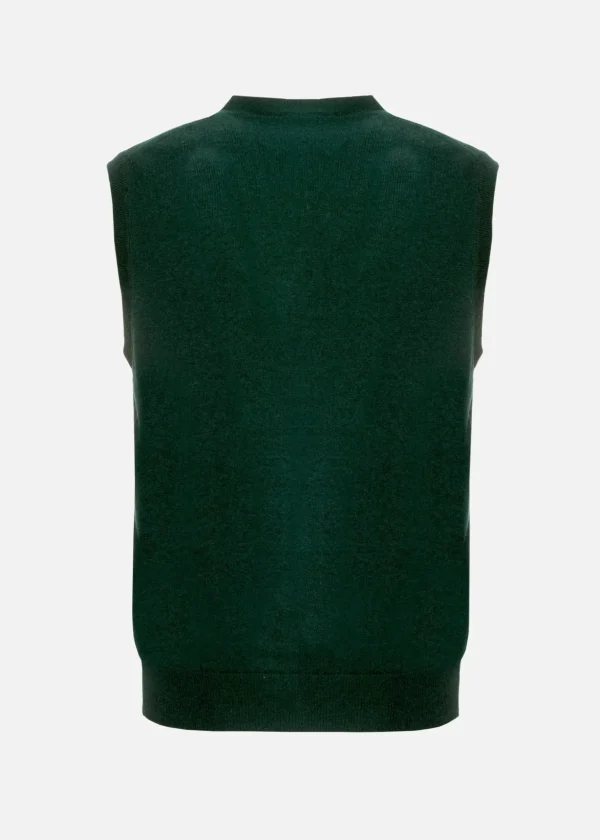 MALO For Him | Tops & Knitwear<Cashmere gilet Green