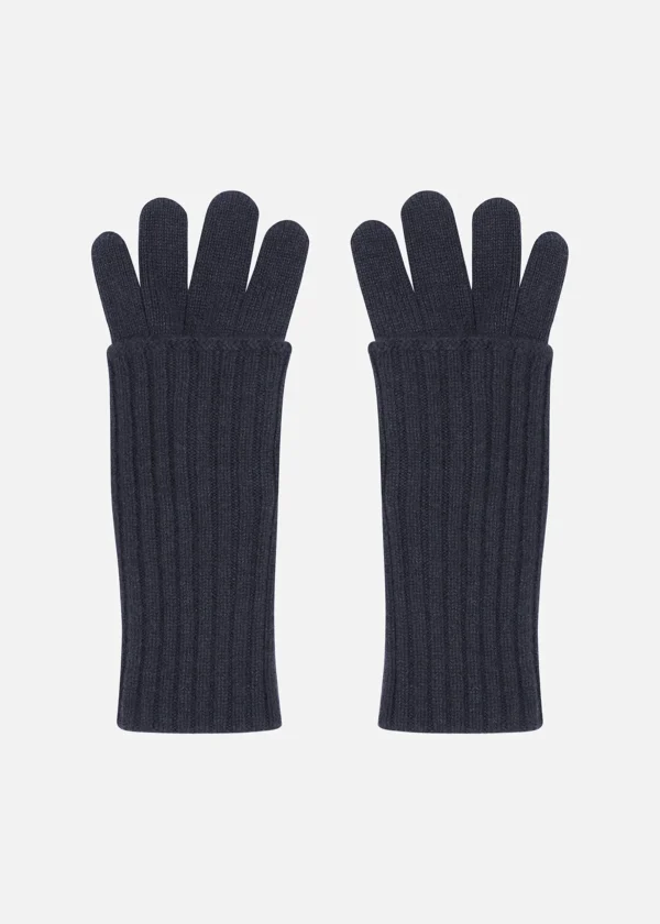 MALO For Her | Accessories<Cashmere gloves Blue