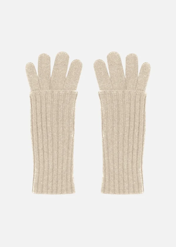 MALO Accessories<Cashmere gloves White