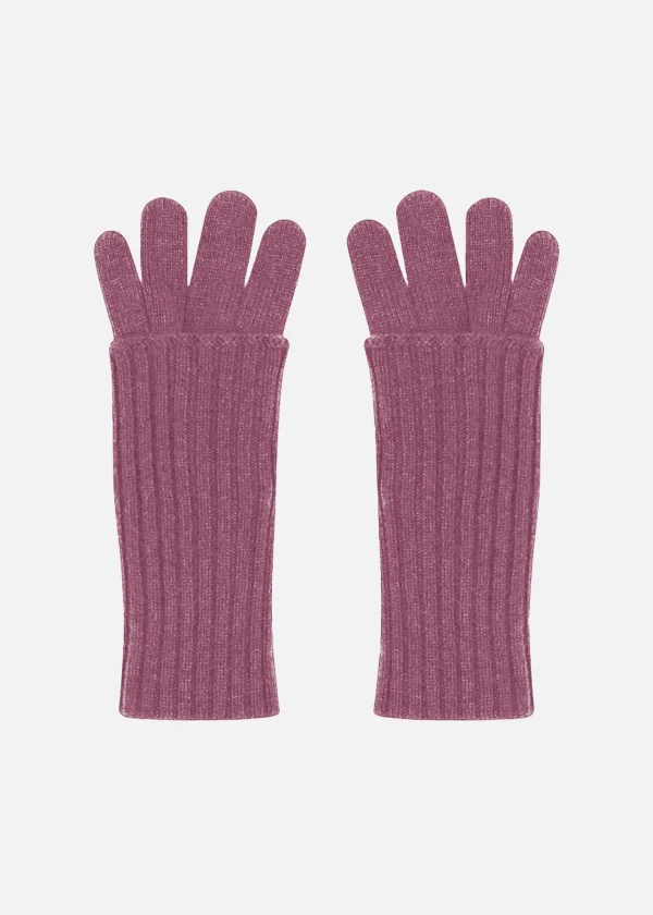 MALO Accessories<Cashmere gloves Pink