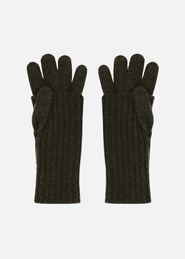 MALO Accessories<Cashmere gloves Green