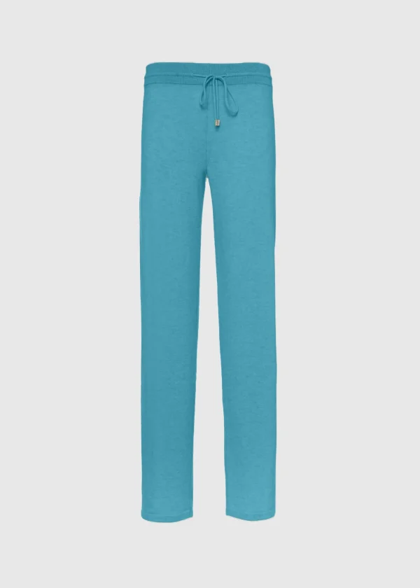 MALO Pants & Skirts<Cashmere jogger pants Light blue