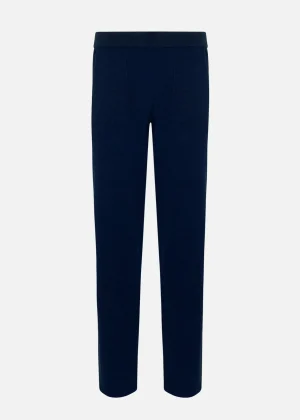 MALO Trousers<Cashmere jogger trousers Blue