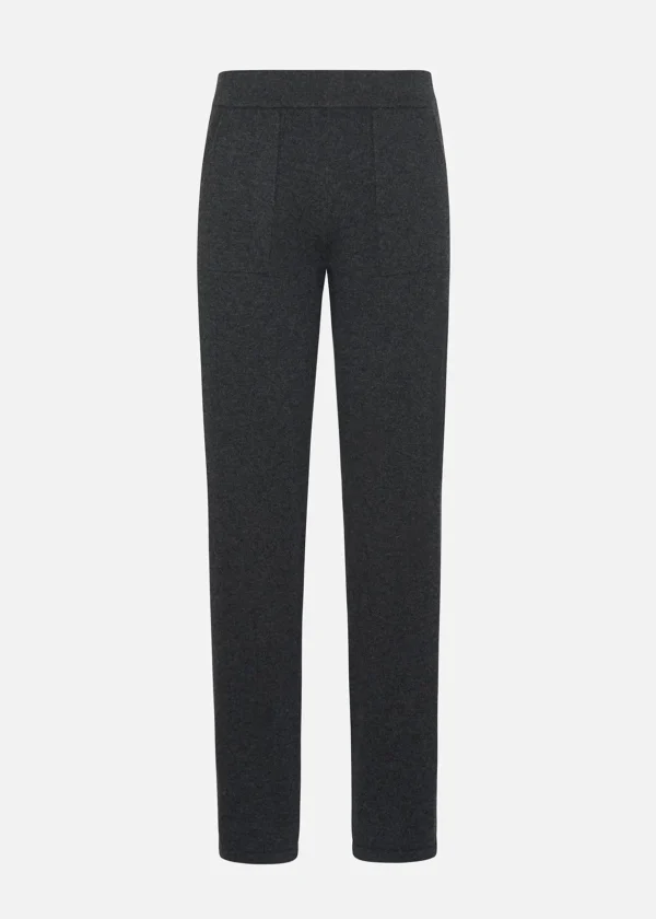 MALO Trousers<Cashmere jogger trousers Grey