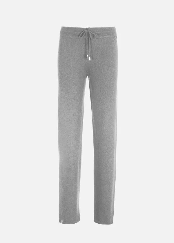 MALO Pants & Skirts<Cashmere jogging trousers Grey