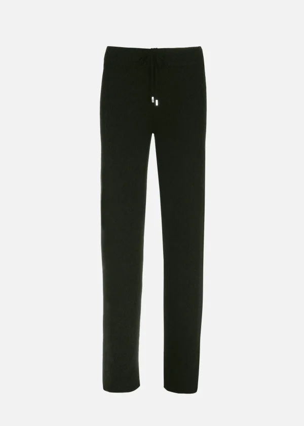 MALO Pants & Skirts<Cashmere jogging trousers Green