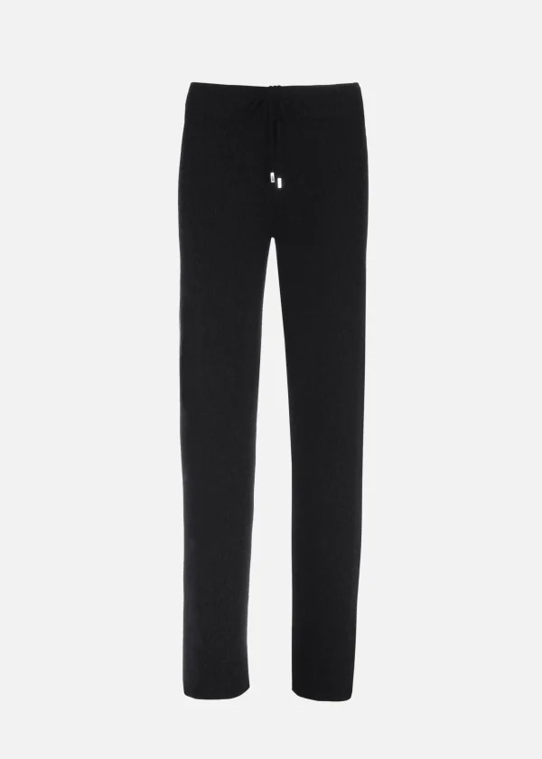 MALO Pants & Skirts<Cashmere jogging trousers Black