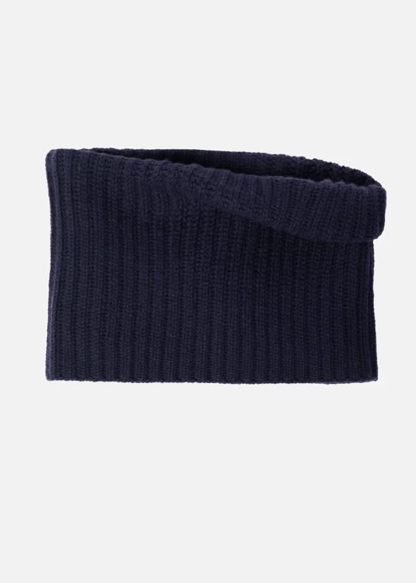 MALO Accessories<Cashmere neck warmer Blue