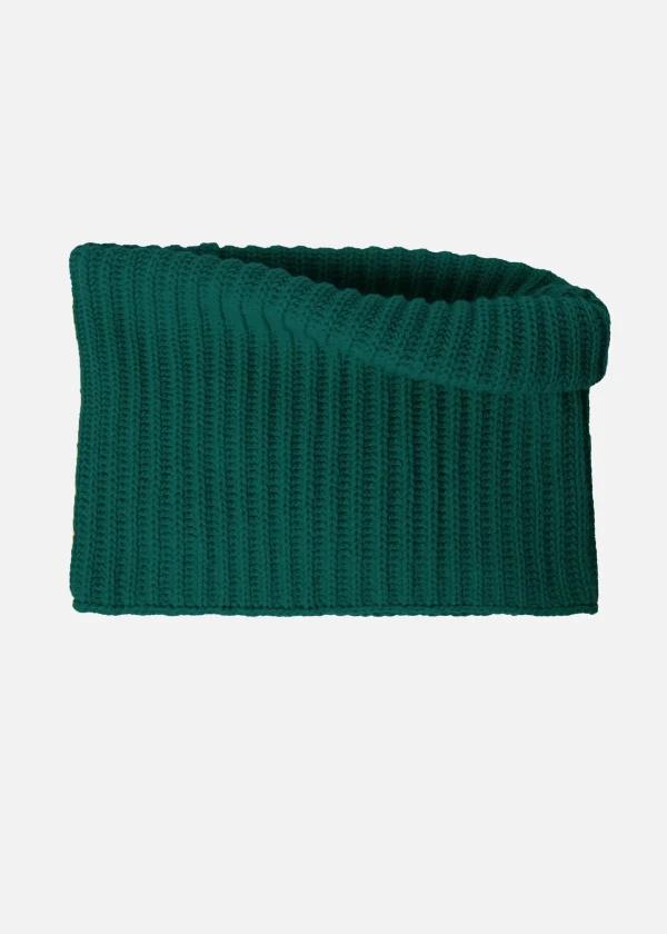 MALO Accessories<Cashmere neck warmer Green