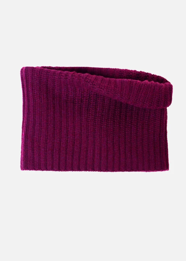 MALO Accessories<Cashmere neck warmer Purple