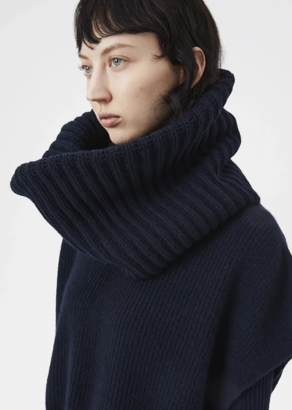 MALO Accessories<Cashmere neck warmer Blue