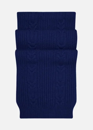 MALO Accessories<Cashmere scarf Blue