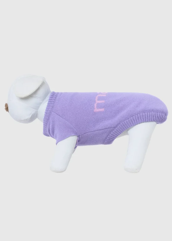 MALO For Pets | Accessories<Cashmere sweater "Less is More", MOG Lilac