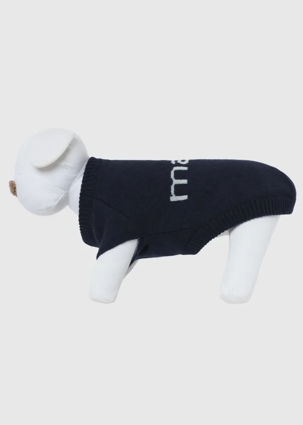 MALO For Pets | Accessories<Cashmere sweater "Less is More", MOG Blue