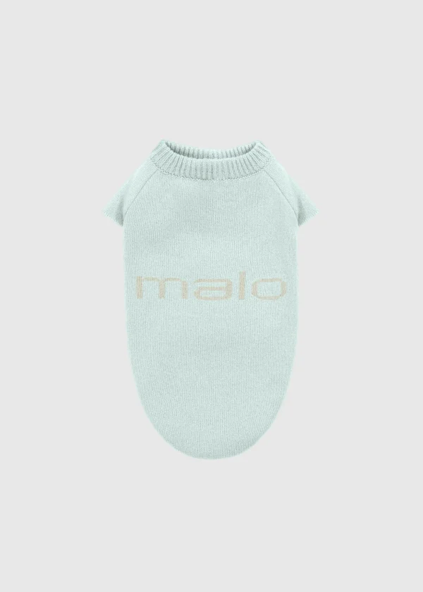 MALO For Pets | Accessories<Cashmere sweater "Less is More", MOG Light blue