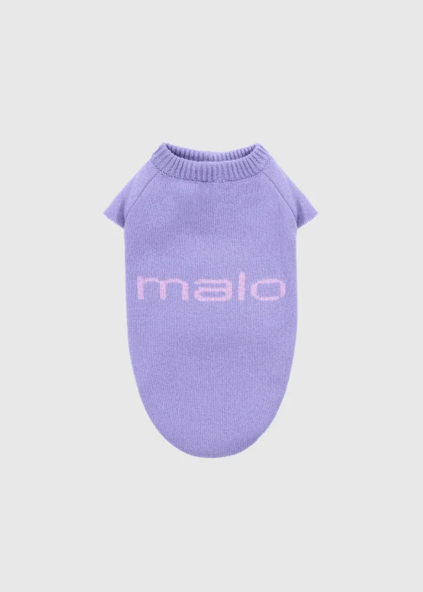 MALO For Pets | Accessories<Cashmere sweater "Less is More", MOG Lilac