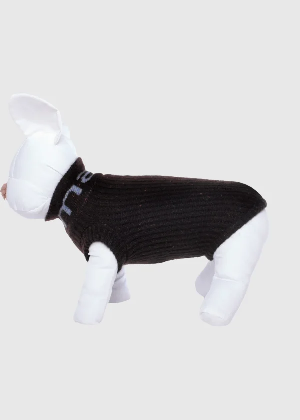 MALO For Pets<Cashmere sweater "-ve," MOG Black