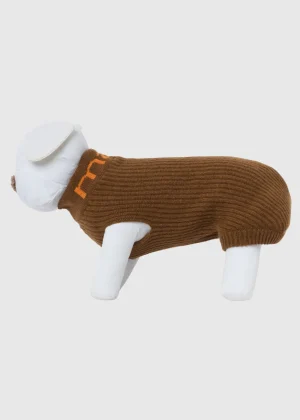 MALO For Pets | Accessories<Cashmere sweater "-ve," MOG Brown