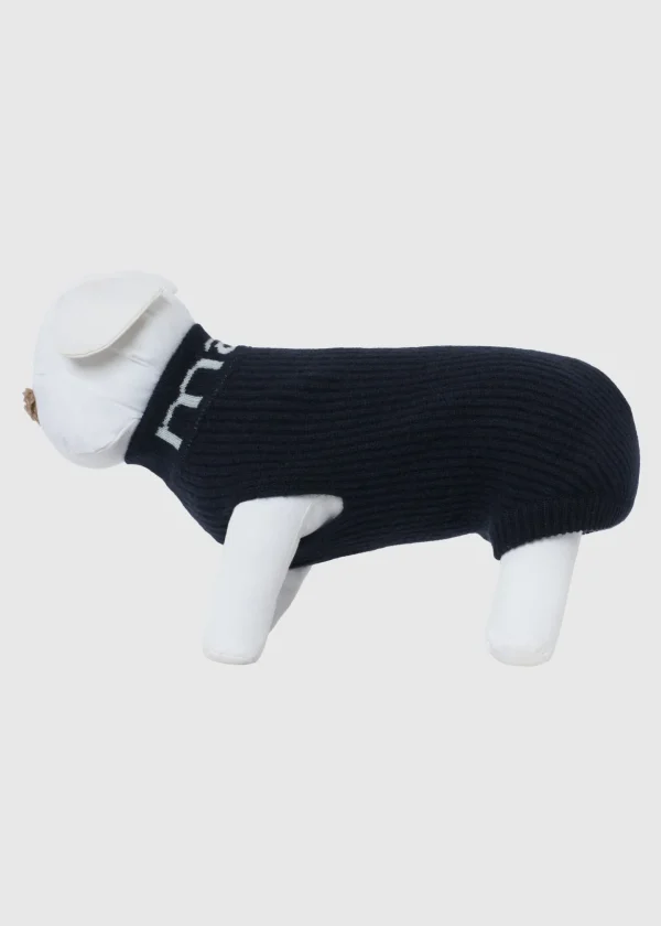 MALO For Pets | Accessories<Cashmere sweater "-ve," MOG Blue