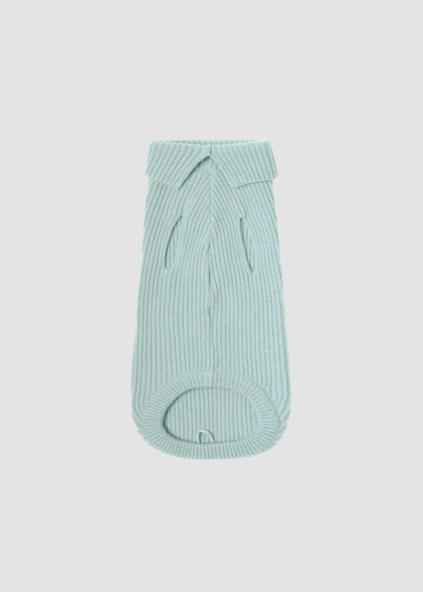 MALO For Pets | Accessories<Cashmere sweater "Timeless Love," MOG Light blue