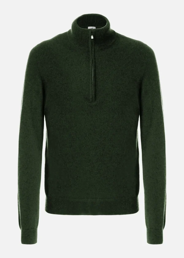 MALO Tops & Knitwear<Cashmere turtleneck Green