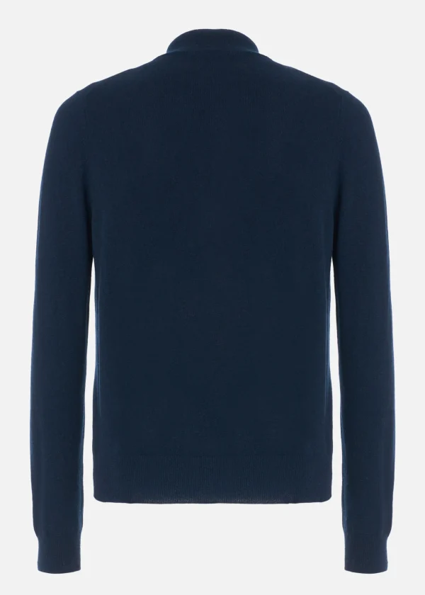 MALO Tops & Knitwear<Cashmere turtleneck Blue