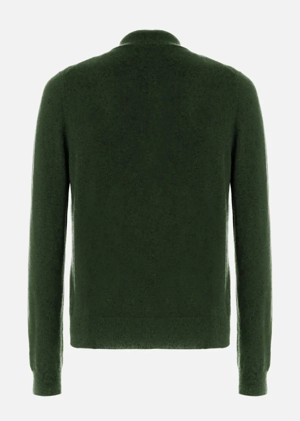 MALO Tops & Knitwear<Cashmere turtleneck Green