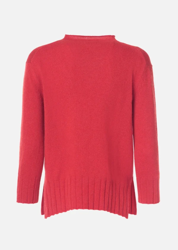 MALO Tops & Knitwear<Cashmere turtleneck sweater Pink