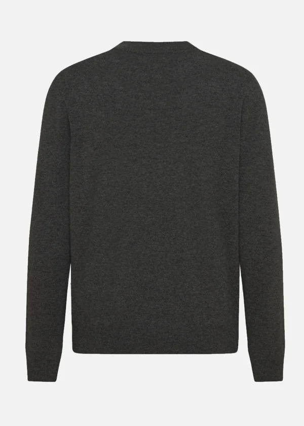 MALO Tops & Knitwear<Cashmere turtleneck sweater Grey