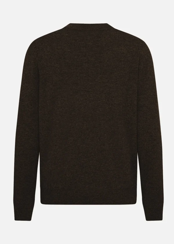 MALO Tops & Knitwear<Cashmere turtleneck sweater Brown